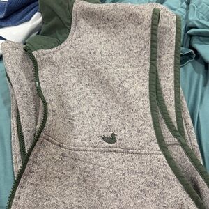 Southern Marsh Gray and Green Vest